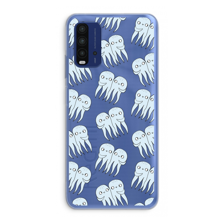 Octopussen: Xiaomi Redmi 9T Transparant Hoesje