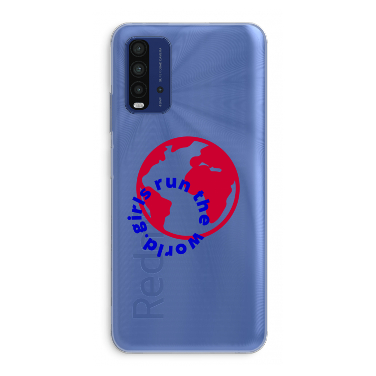 Run The World: Xiaomi Redmi 9T Transparant Hoesje