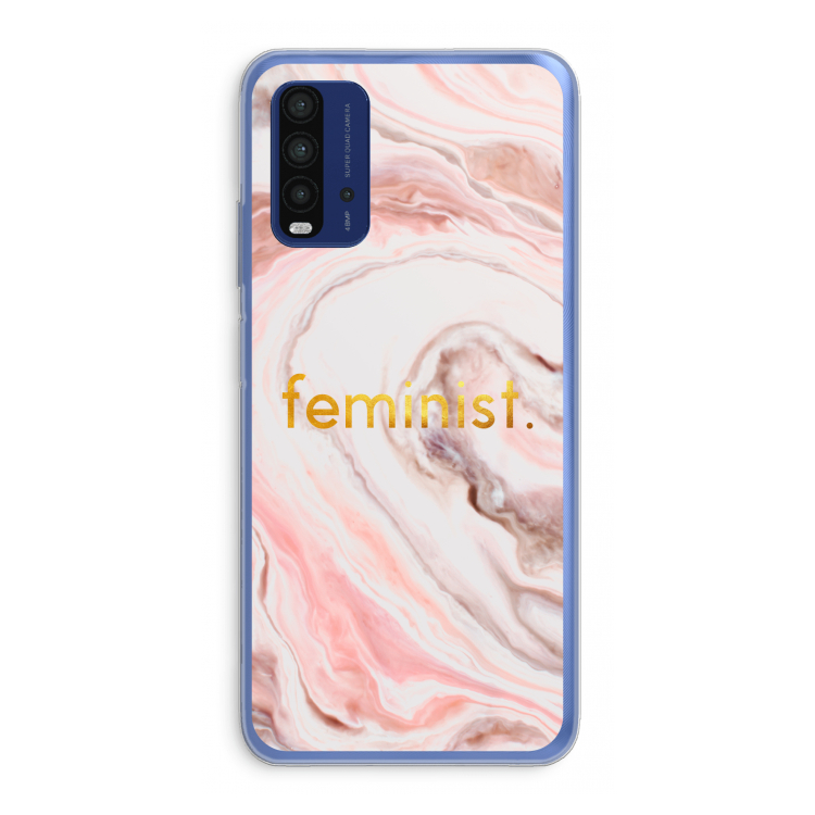 Feminist: Xiaomi Redmi 9T Transparant Hoesje