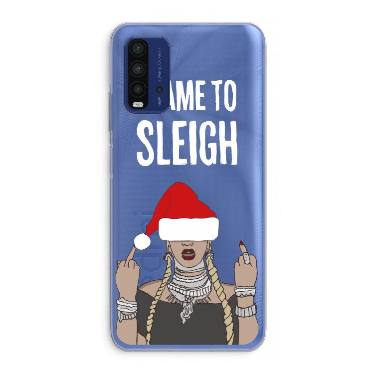 Came To Sleigh: Xiaomi Redmi 9T Transparant Hoesje