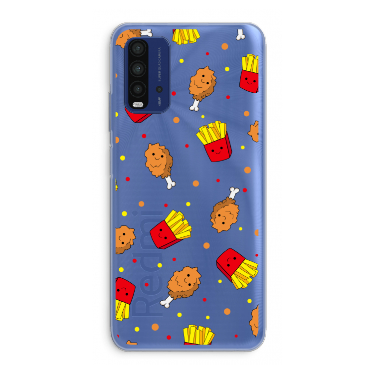 Chicken 'n Fries: Xiaomi Redmi 9T Transparant Hoesje