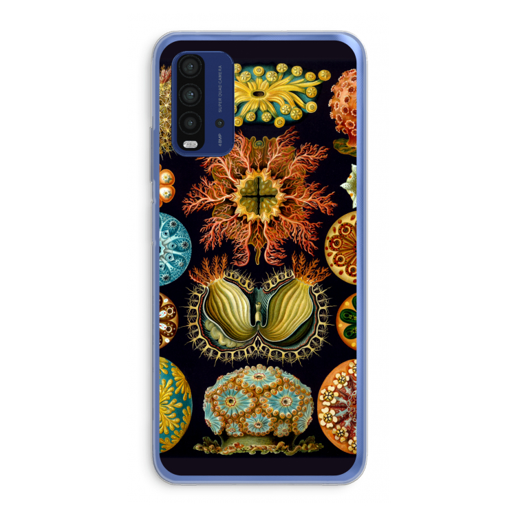 Haeckel Ascidiae: Xiaomi Redmi 9T Transparant Hoesje