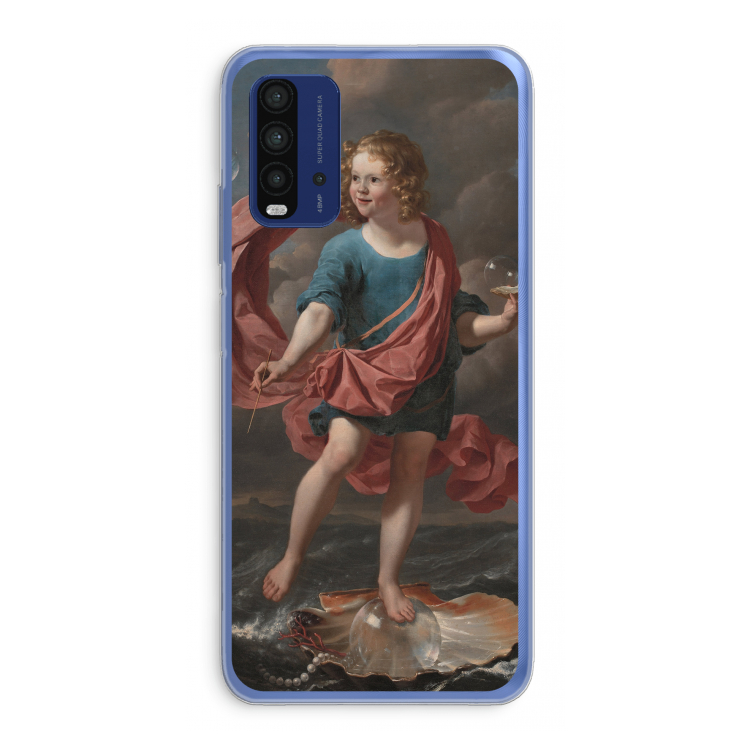 Soap Bubbles: Xiaomi Redmi 9T Transparant Hoesje