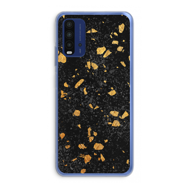 Terrazzo N°7: Xiaomi Redmi 9T Transparant Hoesje