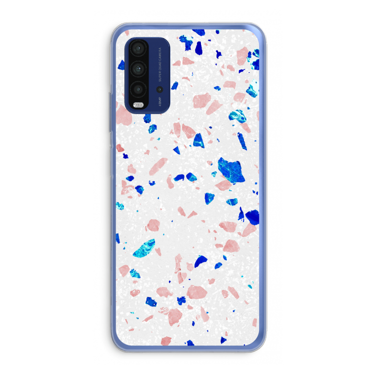 Terrazzo N°6: Xiaomi Redmi 9T Transparant Hoesje
