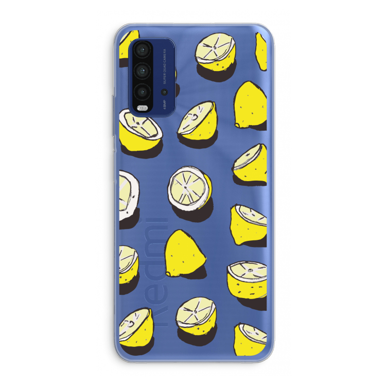 When Life Gives You Lemons...: Xiaomi Redmi 9T Transparant Hoesje