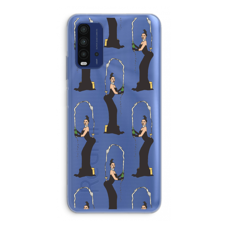 Pop Some Kim: Xiaomi Redmi 9T Transparant Hoesje