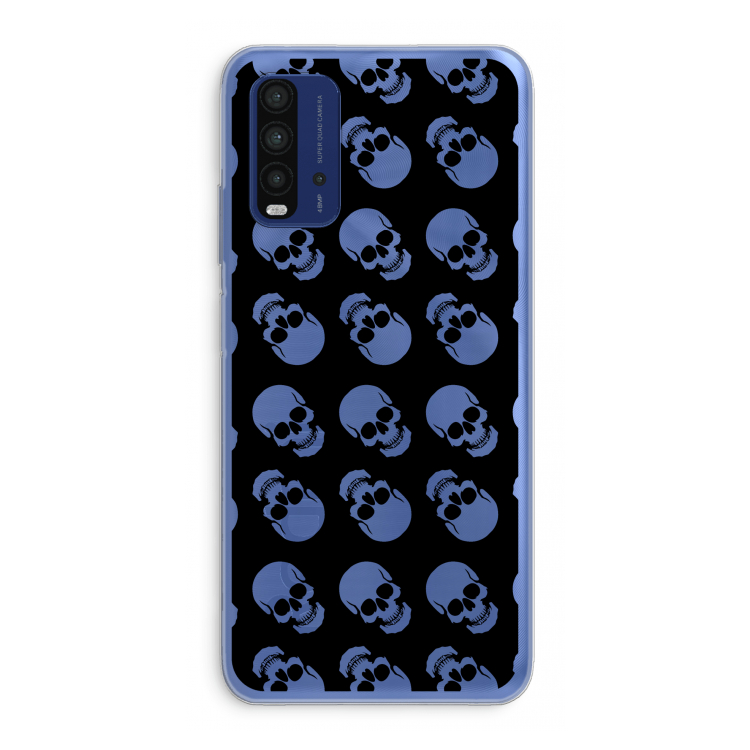 Musketon Skulls: Xiaomi Redmi 9T Transparant Hoesje