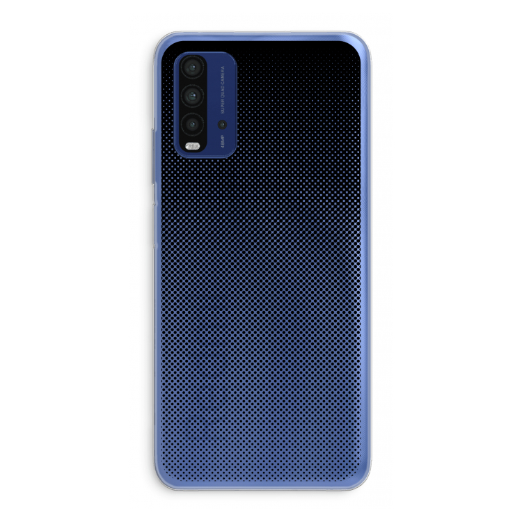 Musketon Halftone: Xiaomi Redmi 9T Transparant Hoesje