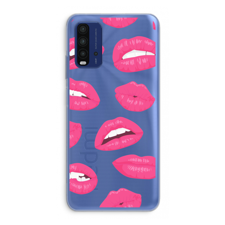Bite my lip: Xiaomi Redmi 9T Transparant Hoesje