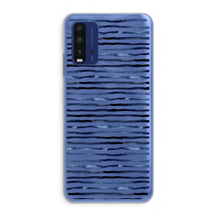 Verrassende lijnen: Xiaomi Redmi 9T Transparant Hoesje