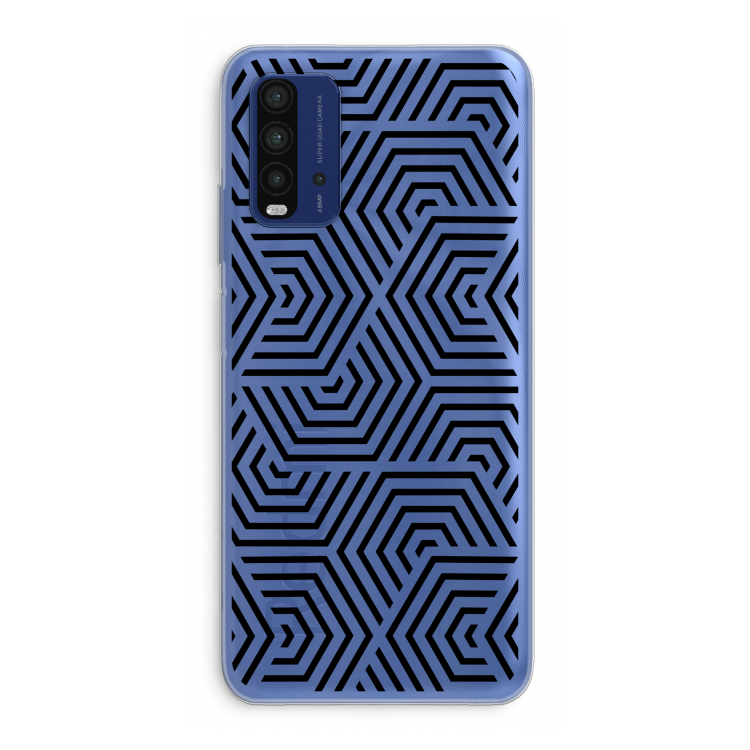Magic pattern: Xiaomi Redmi 9T Transparant Hoesje