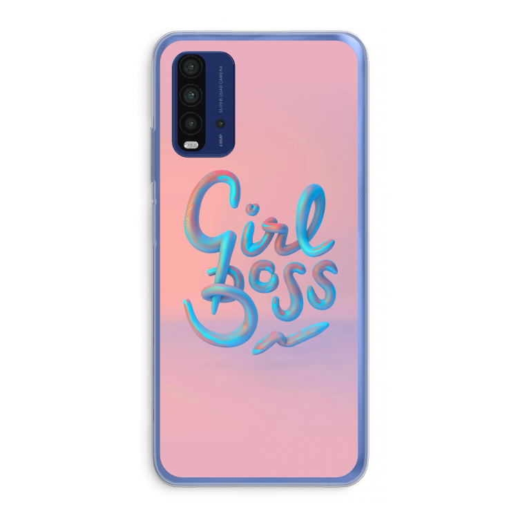 Girl boss: Xiaomi Redmi 9T Transparant Hoesje