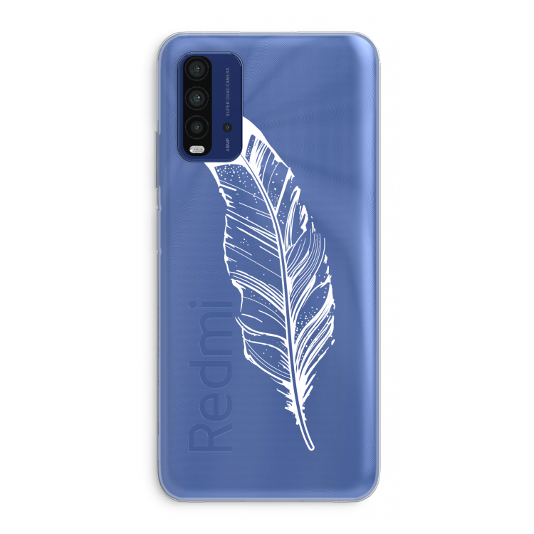 Pluim: Xiaomi Redmi 9T Transparant Hoesje