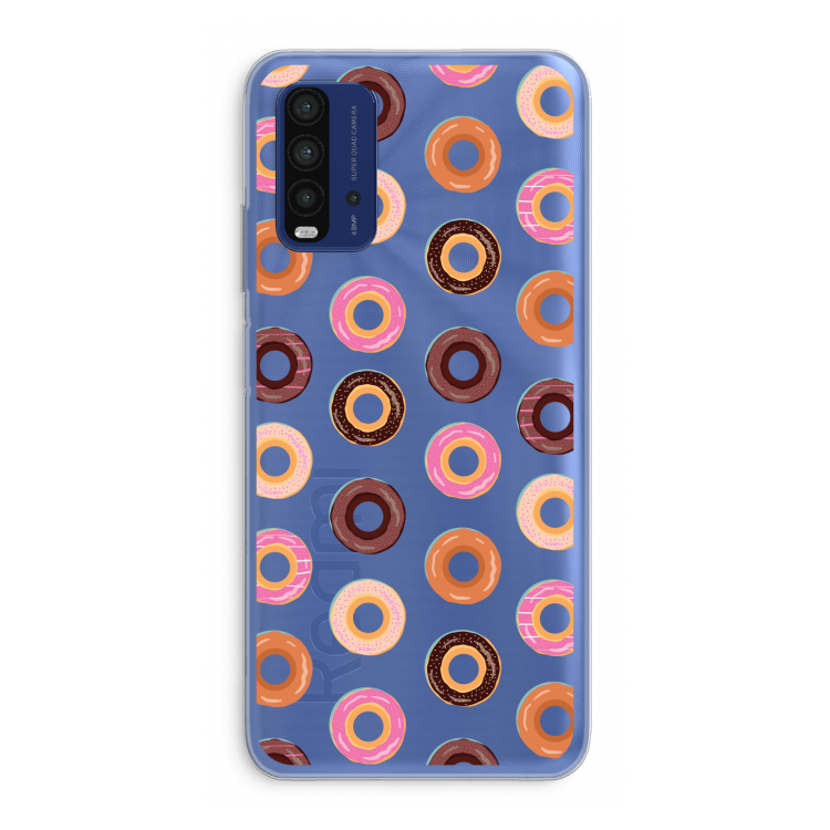 Donuts: Xiaomi Redmi 9T Transparant Hoesje