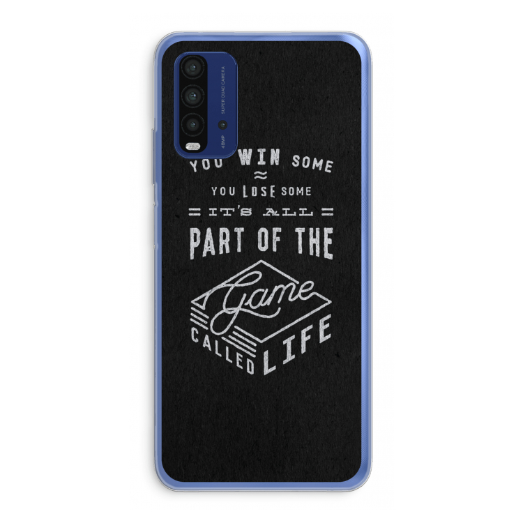 Life: Xiaomi Redmi 9T Transparant Hoesje