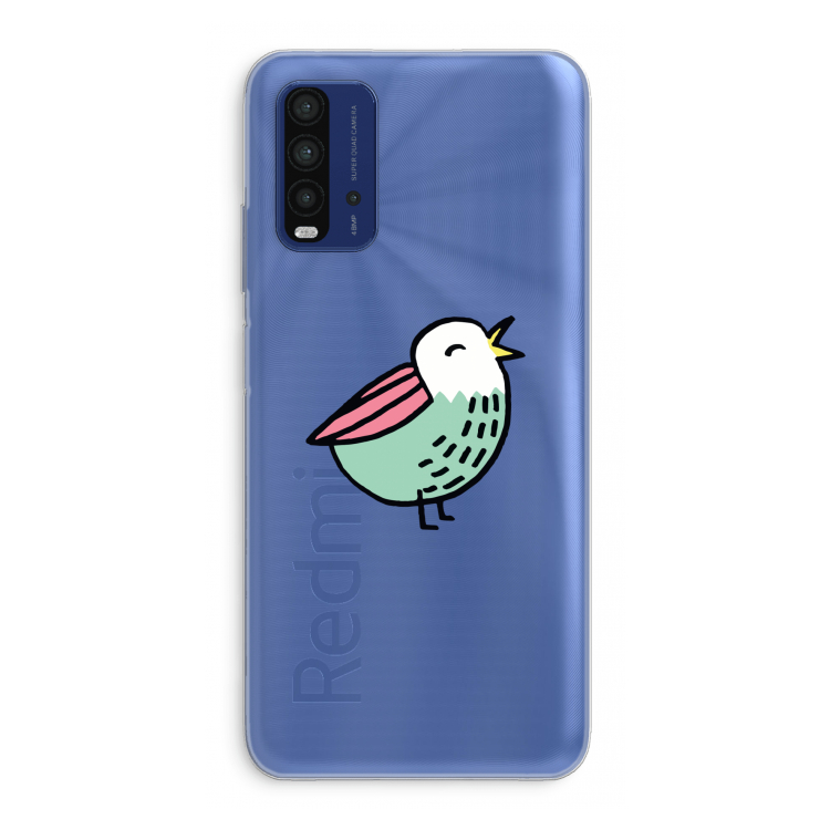 Birdy: Xiaomi Redmi 9T Transparant Hoesje