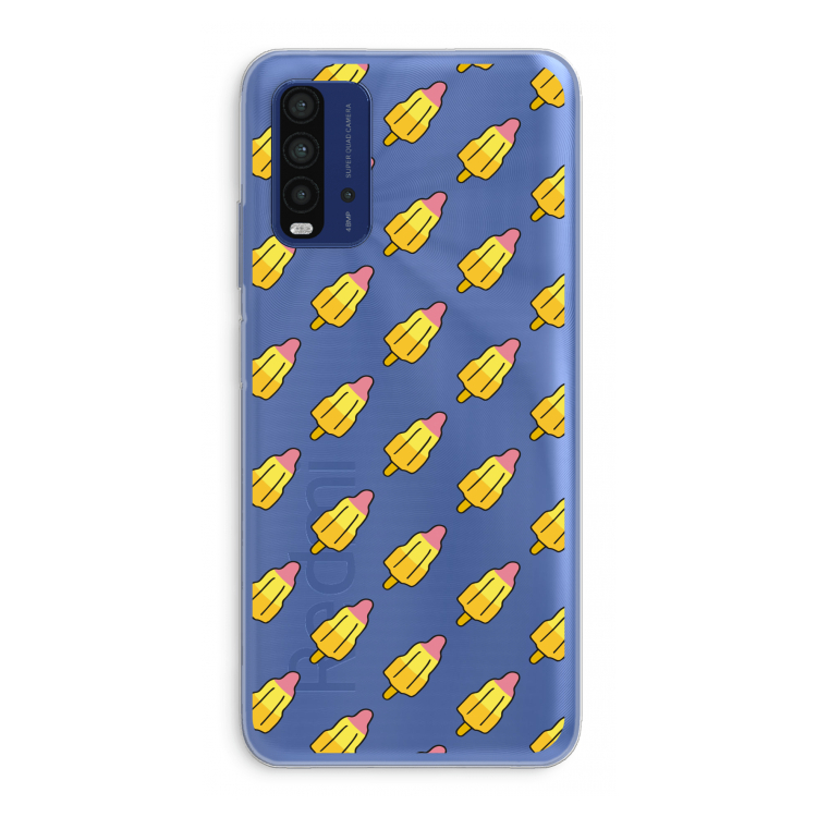 Waterijsjes: Xiaomi Redmi 9T Transparant Hoesje