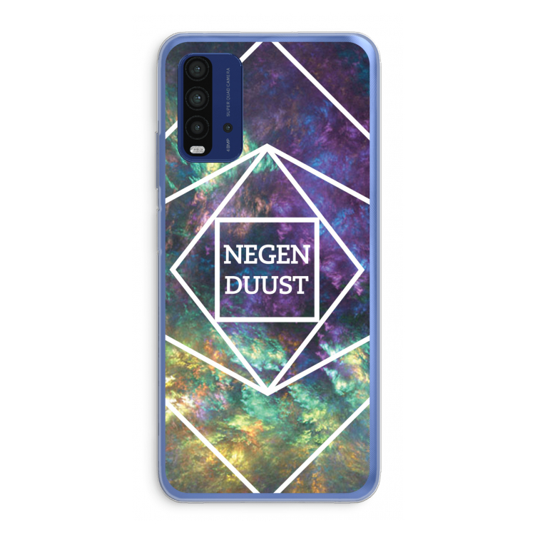 Negenduust ruimte: Xiaomi Redmi 9T Transparant Hoesje
