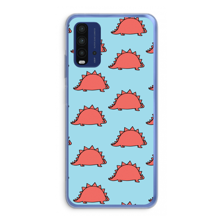 Dinosawrr: Xiaomi Redmi 9T Transparant Hoesje
