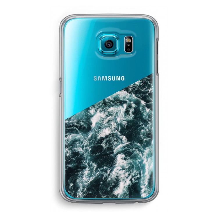 Zee golf: Samsung Galaxy S6 Transparant Hoesje