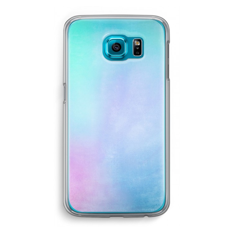 mist pastel: Samsung Galaxy S6 Transparant Hoesje
