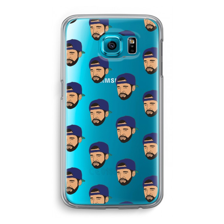Drake Away: Samsung Galaxy S6 Transparant Hoesje