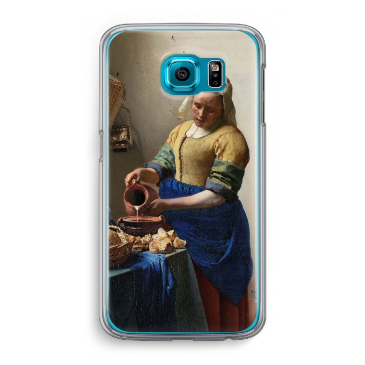 The Milkmaid: Samsung Galaxy S6 Transparant Hoesje