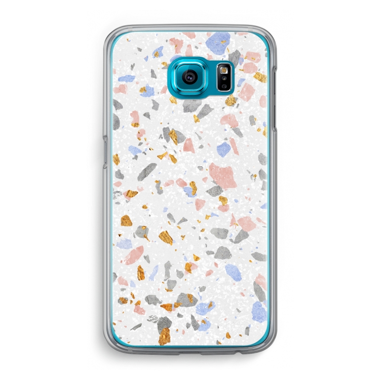 Terrazzo N°8: Samsung Galaxy S6 Transparant Hoesje
