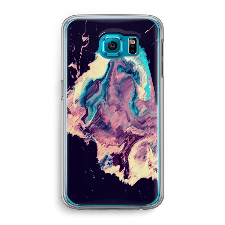 Cosmic Silence: Samsung Galaxy S6 Transparant Hoesje