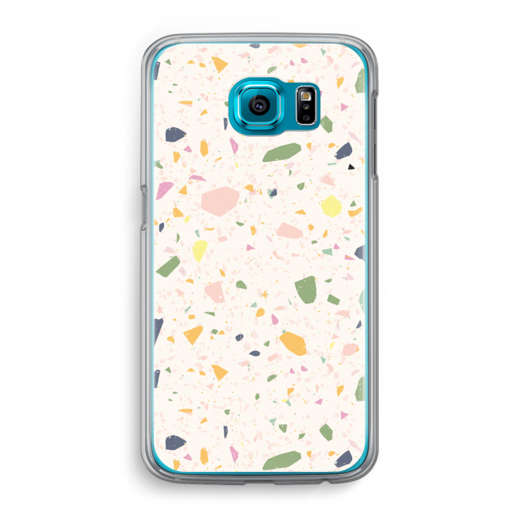 Terrazzo N°21: Samsung Galaxy S6 Transparant Hoesje