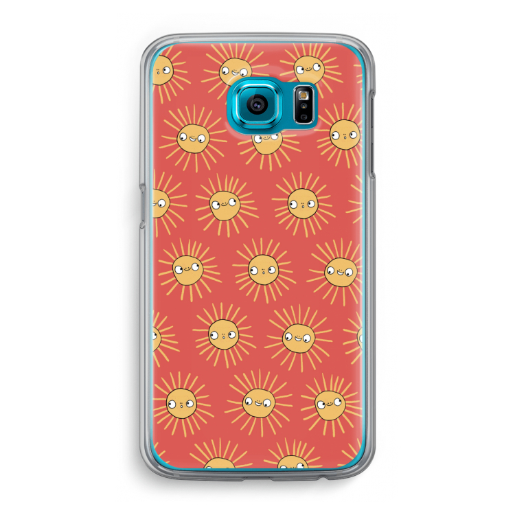 Zon: Samsung Galaxy S6 Transparant Hoesje