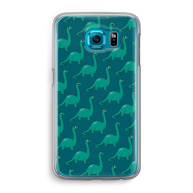 Diplodocus: Samsung Galaxy S6 Transparant Hoesje