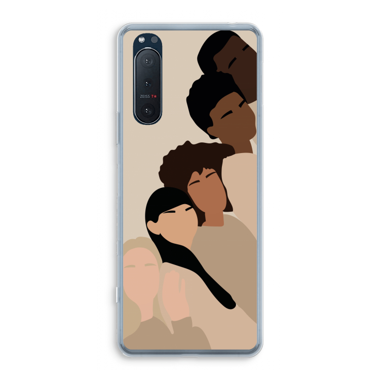 Sweet creatures: Sony Xperia 5 II Transparant Hoesje