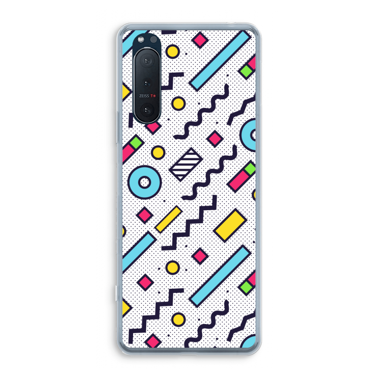 8-bit N°8: Sony Xperia 5 II Transparant Hoesje
