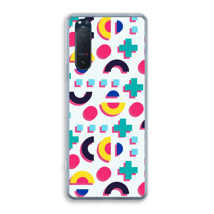 8-bit N°2: Sony Xperia 5 II Transparant Hoesje