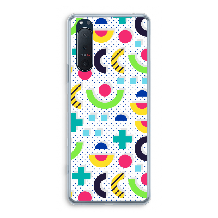 8-bit N°1: Sony Xperia 5 II Transparant Hoesje