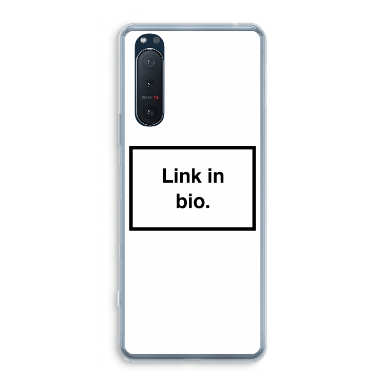 Link in bio: Sony Xperia 5 II Transparant Hoesje