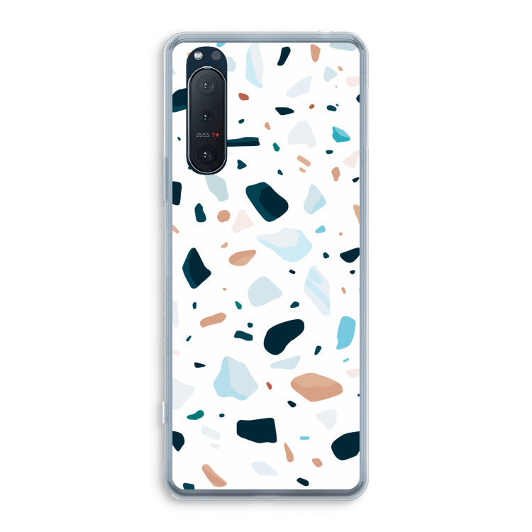 Terrazzo N°13: Sony Xperia 5 II Transparant Hoesje