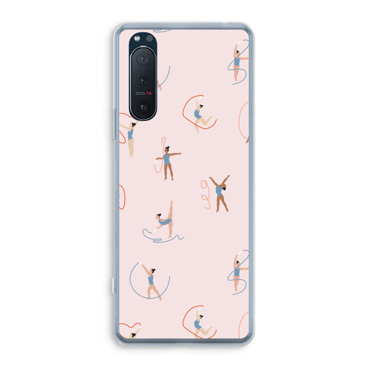 Dancing #3: Sony Xperia 5 II Transparant Hoesje