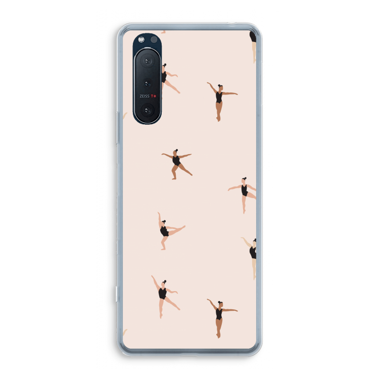 Dancing #1: Sony Xperia 5 II Transparant Hoesje
