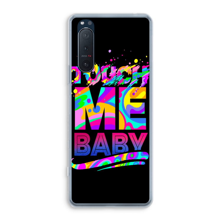 Touch Me: Sony Xperia 5 II Transparant Hoesje