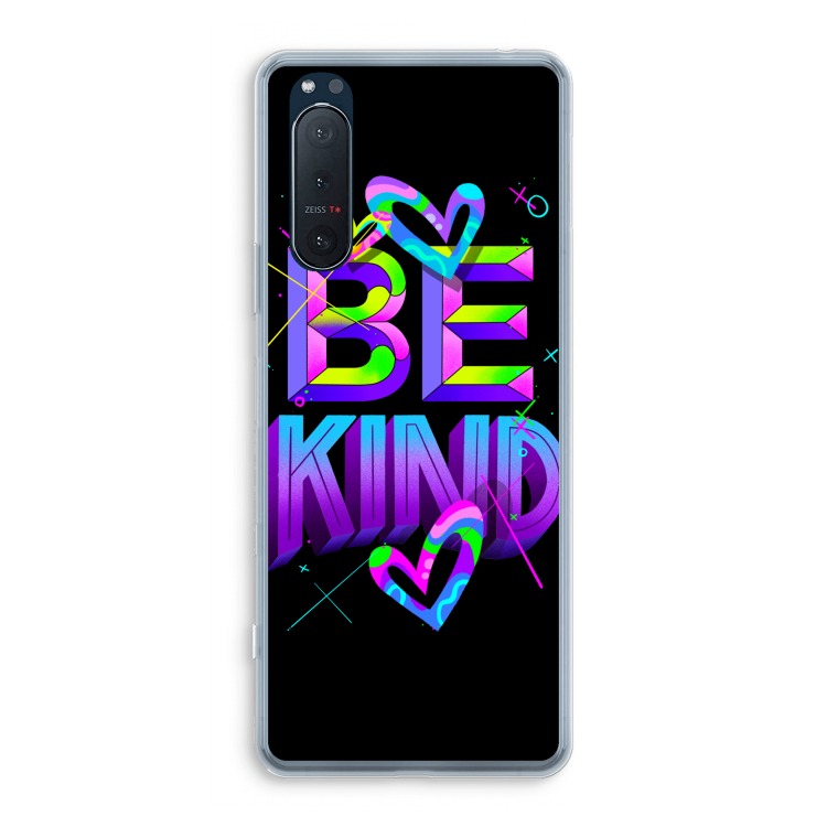 Be Kind: Sony Xperia 5 II Transparant Hoesje