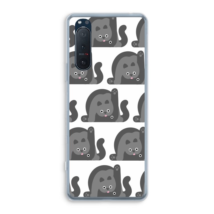 Cats: Sony Xperia 5 II Transparant Hoesje