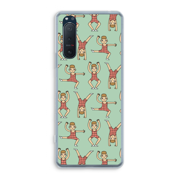 Gymboys: Sony Xperia 5 II Transparant Hoesje