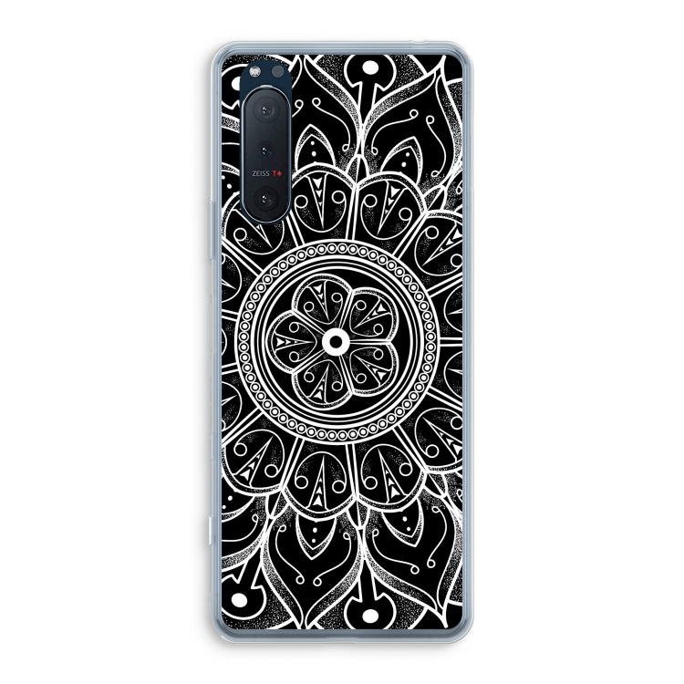 Roses Are Red: Sony Xperia 5 II Transparant Hoesje