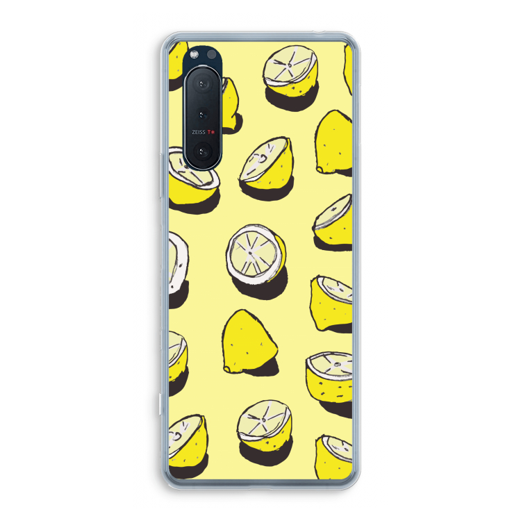 When Life Gives You Lemons...: Sony Xperia 5 II Transparant Hoesje