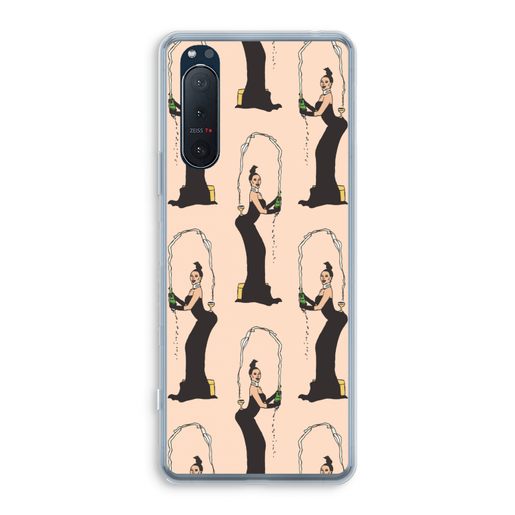 Pop Some Kim: Sony Xperia 5 II Transparant Hoesje