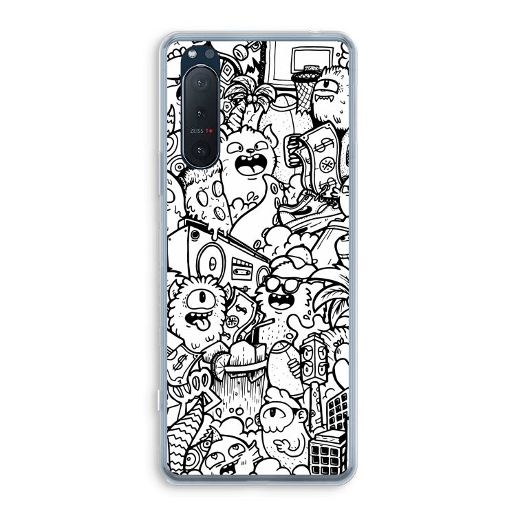 Vexx City #2: Sony Xperia 5 II Transparant Hoesje