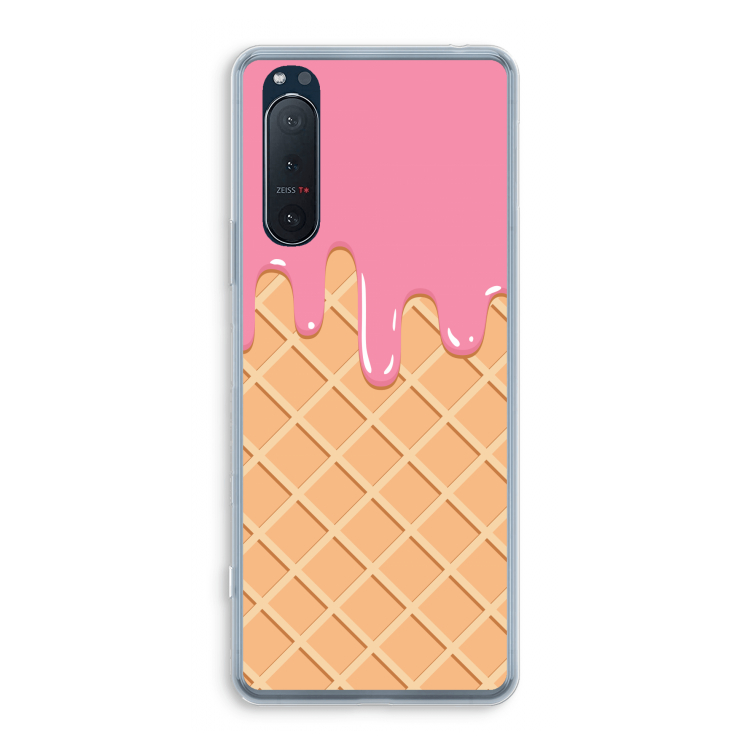 Ice cream: Sony Xperia 5 II Transparant Hoesje
